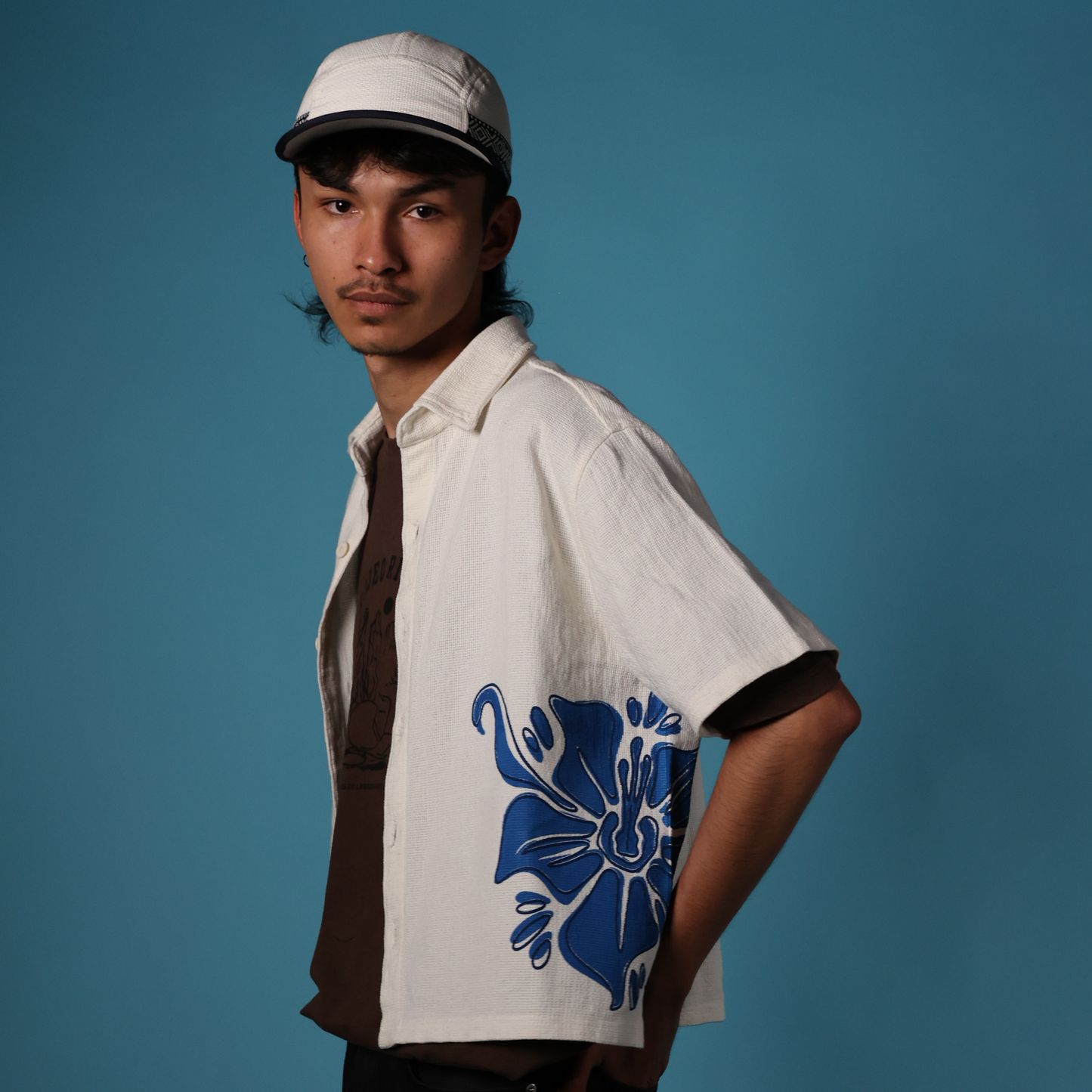 Shirt Boxy Fit Stramonium Flower Hombre